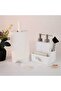 Leaf Two Liquid Sponge Dispensers White Silver - 3