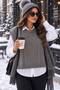 Land Tie Women's Sweater with Knitting Detail