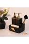 Leaf Two Liquid Sponge Holder Black Gold - 2