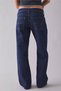 Low-Rise Jeans Kyla -100% Cotton Baggy Loose Fit Jean Straight Leg - 3