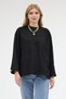 Women's Oversize Fit Crew Neck Long Sleeve Basic T-Shirt