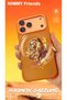 iPhone 18 Pro Max Compatible Magsafe Case with Real Embroidery Orange Lion Figure - Lion - 8