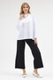 Women's Oversize Fit Crew Neck Long Sleeve Basic T-Shirt - 5