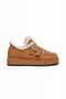 Lolita Orange Suede Fur Inside Double Buckle Platform Thick Sole Daily Boots - 5