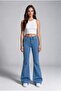 Spanish Style Lycra/Flexible Denim Trousers - 3