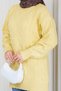 Women's Knitted Crew Neck Knitwear Tunic - 6
