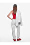 Beli Lace-Up Ribbed Balloon Fit Oversize Jogger Sweatpants - 3