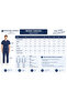 Hhe2590 Matthew Men's Scrubs Single Top V-Neck Surgical Uniform – Imported, Modern Fit, 4 Pockets, 4-Way Stretch Doctor Nurse Single Top - 7