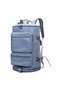 Backpack Waterproof Oxford Cloth Multi-Purpose Travel and Backpacking Bag (Blue)