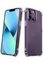 iPhone 14 Pro Max Case with Corner Protection Transparent Shock Absorbing Airbag Flexible Silicone Cover