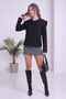 Women's Wide Collar Buttoned Short Trench Coat Black, Brown, Beige, Khaki - 6