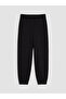 Özmarka New Season Black Women's Thick Jogger Sweatpants - 5
