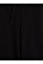 Özmarka New Season Black Women's Thick Jogger Sweatpants - 6