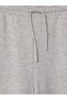 Vizyon New Season Gray Wide Leg Women's Thick Sweatpants - 7