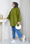 Women's Chain Braided Knitwear Tunic - 2