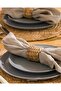 Wicker Napkin Ring with'Li'