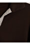 Ozmarka New Season Brown Striped Soft Touch Women's Sweatshirt - 7