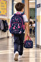 Pink Flamingo Set of 2 Primary School School Bag Lunch Bag Children's Backpack 37 X 26 X 20 - 6
