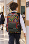Vintage Korean Primary School Schoolbag Children Student Backpack Daily School Use 44 X 30 X 14 - 2