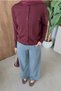 Elegant Corsman Sport Cardigan Burgundy - 2