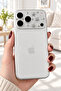 iPhone 17 Pro Max /18 Pro Max Compatible Patterned 3D Stone Transparent Frosted Camera Lens Protector Sticker Adhesive Camera Ornament - 2