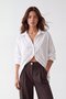 Jacquard Oversize Woven Shirt - 3