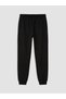Lcw Black Jogger Sweatpants for Girls with Elastic Waist - 2