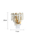 | Modern Wall Sconce | 2 x E14 Bulb Holders | 200 x 110 mm - 3