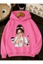 Unisex Children's Hooded Sweatshirt Printed 3-Yarn Hooded Sweatshirt -