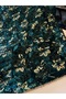 Sequin Embroidered Velvet Fabric - 5