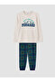 Sparkling Choices from Shining Store Zero Roba Collar Boy's Pajama Set