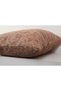 Light Brown Geometric Patterned Textured Modern Decorative Throw Pillow Cover - 4