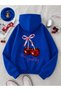 Unisex Children's Hooded Sweatshirt Printed 3-Yarn Hooded Sweatshirt -