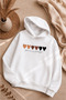 Unisex Children's Hooded Sweatshirt Printed 3-Yarn Hooded Sweatshirt -