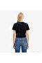 Couture Active Boxy Fit Women's Black T-Shirt - 2
