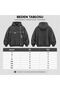 Unisex Beige 3 Thread Threaded Oversize Hooded Sweatshirt Basic Comfortable Cut - 3