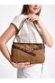 Women's Luxury Suede Shoulder Bag - 6