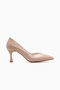 Women's stiletto heels 26y k145-26218 beige patent leather