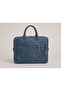Genuine Crazy Leather Handmade Laptop and Briefcase Bag - Calfskin Special Design - 15 Inches