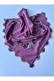 قماش قطني مطرز يدويًا بتصميم ثقيل الوزن، مطرز من 4 جوانب، مقاس 100x100 سم - 4