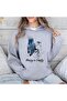 Unisex Gray Streetwear Oversize Hooded Casual Cotton Sweatshirt with Pockets