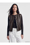 I Zero Roba Collar Women's Leather Look Vest from Freezen Store - 2