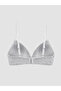 Sparkling Choices Without Underwire Unfilled Triangle Bra from Shining Store - 2