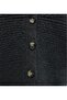 Buttoned Front V-Neck Casual Knitted Cardigan -Smoked - 6