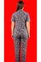 Plus Size Pajama Set (Milan Fabric) - 4