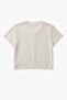 Ecru Sequined Vest Blouse Set - 3