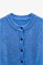 Blue Lana Buttoned Vest - 3