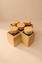 Harman 5-Piece Glass Spice Rack Set with Bamboo Stand - 2
