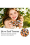 Compatible with iPhone 13 and 14 - Colorful Paws, Double Layer, Glossy Surface Protective Case - 2