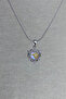 Aurora Hologram Heart Necklace Non-Tarnish and Rust-Proof Guaranteed Steel 45 cm - 2